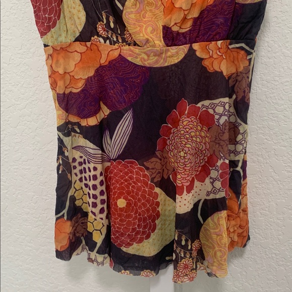 Y2K Sweet Pea Boho Floral Print Tank Top - Picture 3 of 8